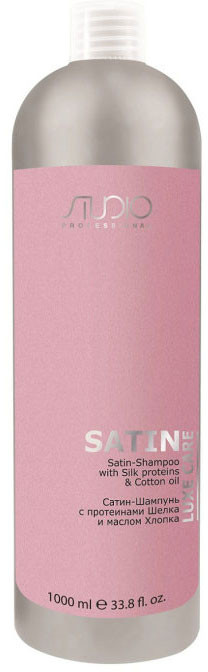 Шампунь для волос с протеинами шелка и маслом хлопка | Luxe Care | Kapous Professional