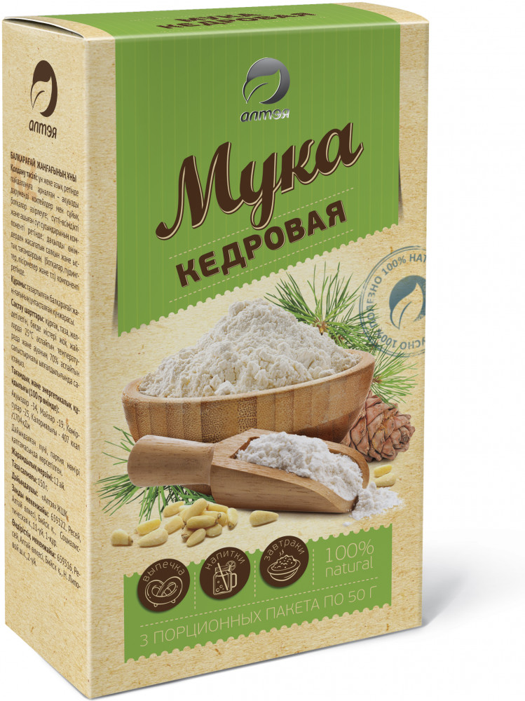 Мука из кедрового ореха | Алтэя
