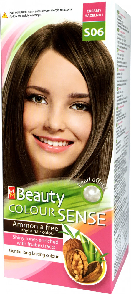 Краска для волос стойкая без аммиака, оттенок S06 Лесной Орех | MM Beauty Colour Sense