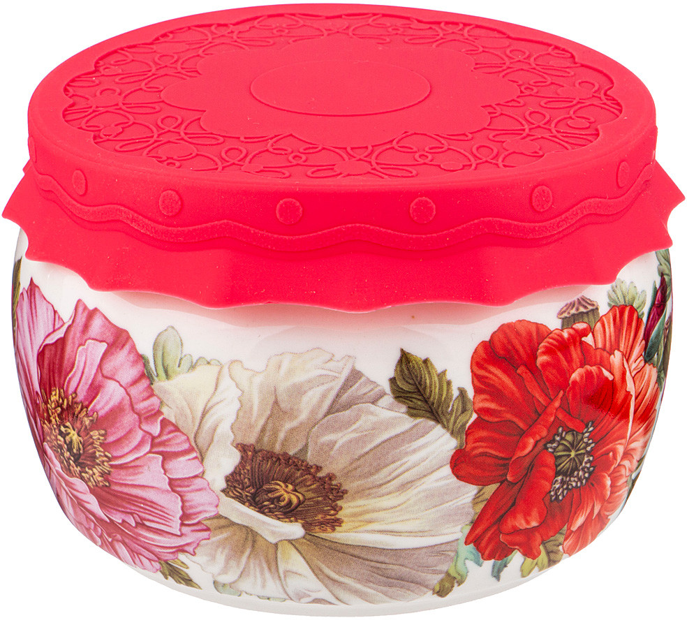 Банка с силиконовой крышкой «Маки» | Маки | Lefard