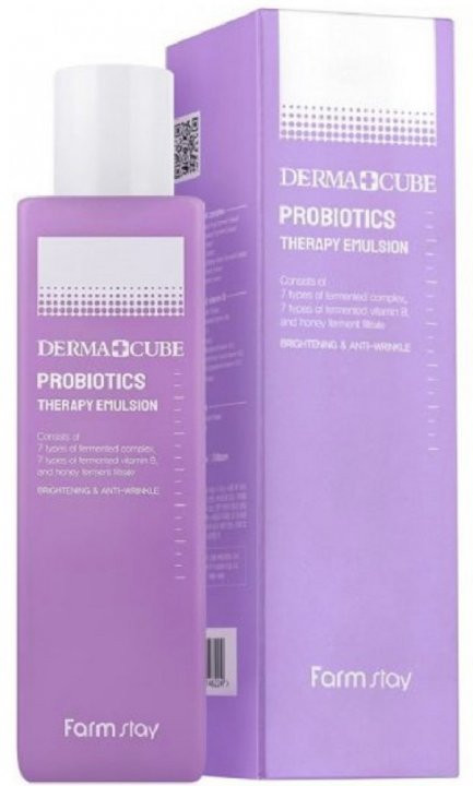 Эмульсия для лица антивозрастная с пробиотиками | Derma Cube | Myungin Corporation