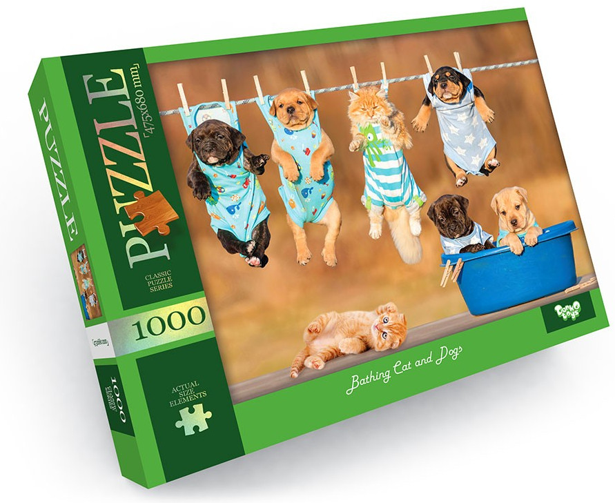 Пазл «Собаки и коты» | Danko Toys