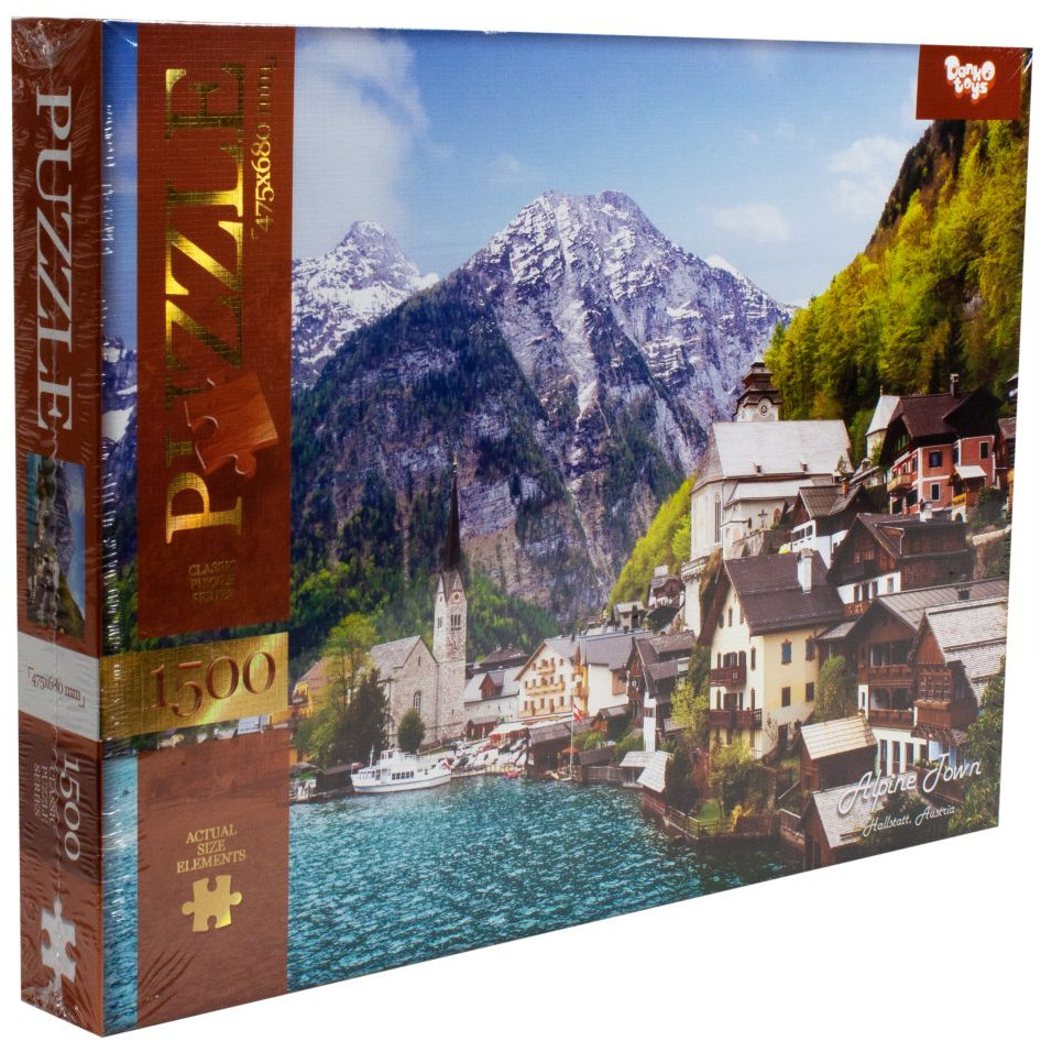 Пазл «Альпийский городок. Австрия» | Danko Toys
