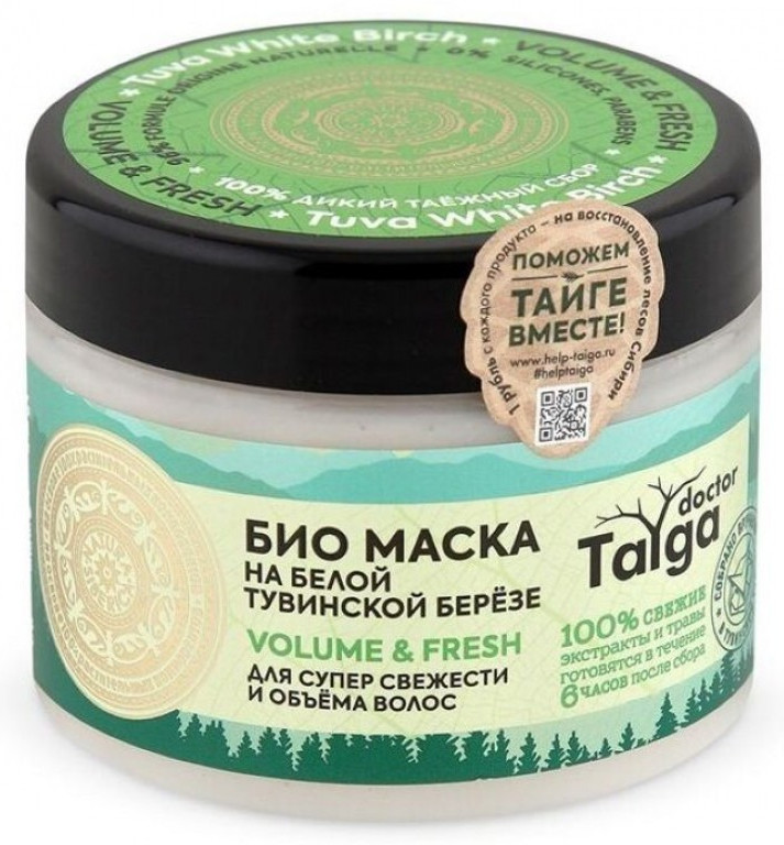 Маска-био для волос освежающая | Doctor Taiga | Natura Siberica
