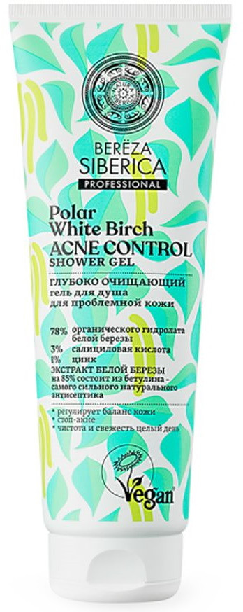 Гель для душа глубоко очищающий | Bereza Siberica | Natura Siberica