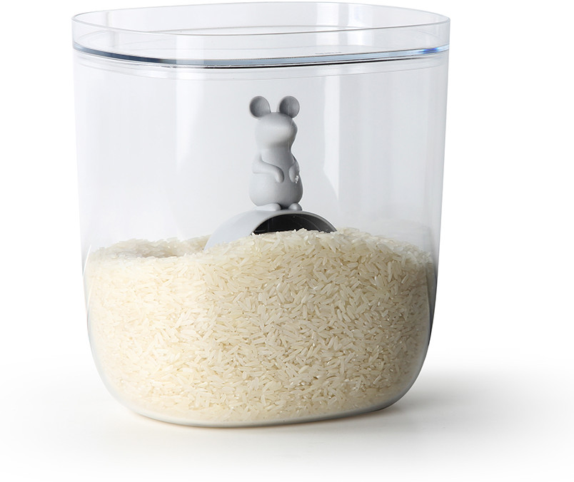 Контейнер с мерной ложкой «Lucky mouse» | Lucky mouse | Qualy