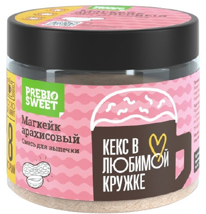 Смесь для выпечки «Магкейк арахисовый» | Prebiosweet