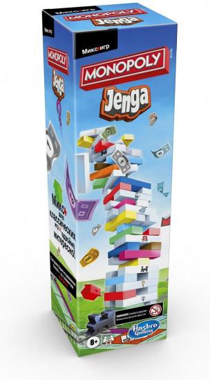 Игра настольная «Монополия. Дженга»