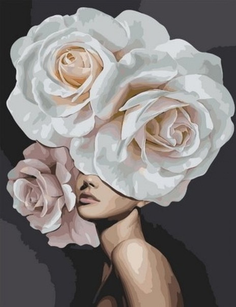 Картина по номерам «Таинственная нежность» | Paintboy