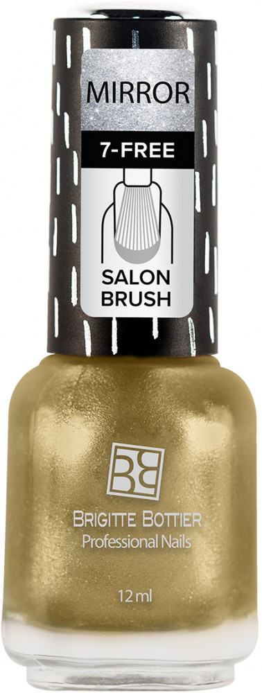Лак для ногтей, оттенок 02 Золотой | Mirror | Brigitte Bottier