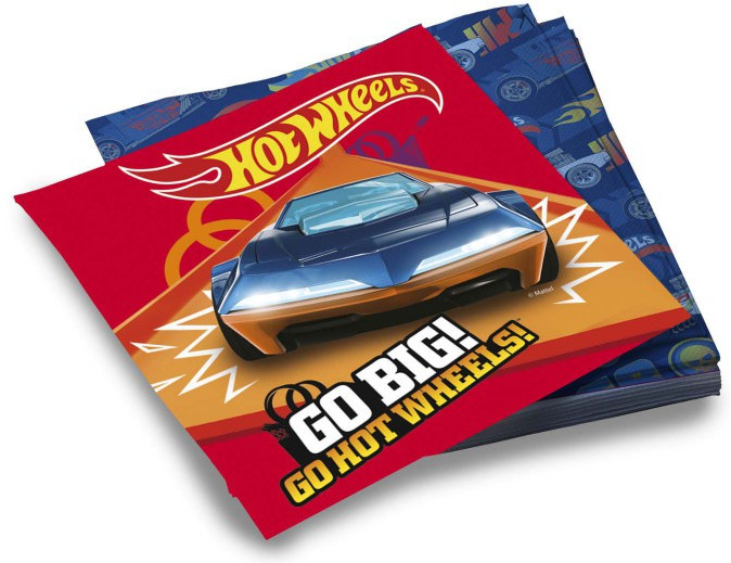 Салфетки бумажные | Hot Wheels | ND Play