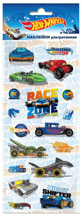 Наклейки пленочные | Hot Wheels | ND Play