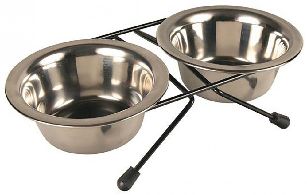 Миска двойная на подставке | Yami-Yami