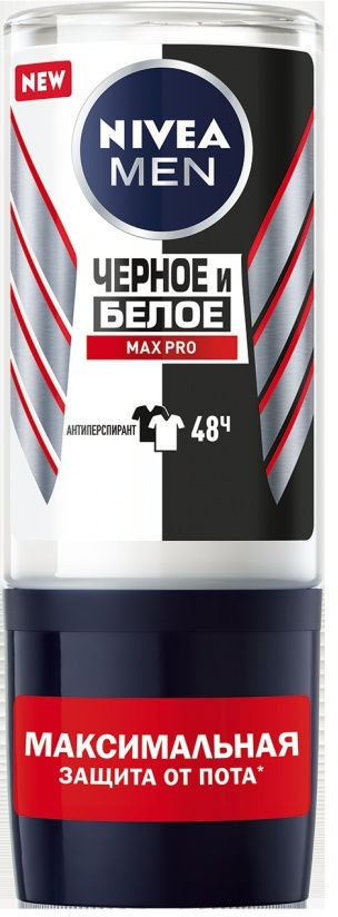 Дезодорант-антиперспирант роликовый «Черное и Белое» | NIVEA
