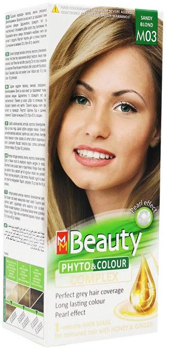 Краска для волос стойкая, оттенок М03 Песочно-Русый | Solvex