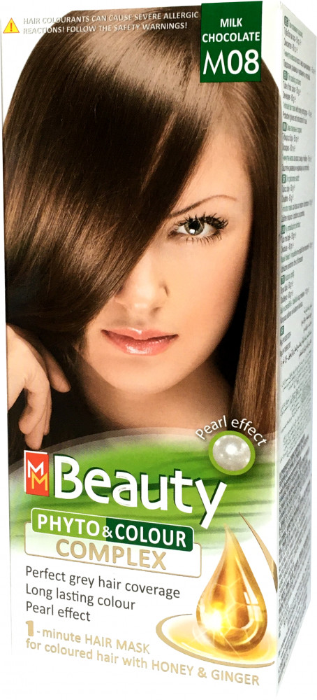 Краска для волос стойкая, оттенок М08 Молочный Шоколад | Solvex