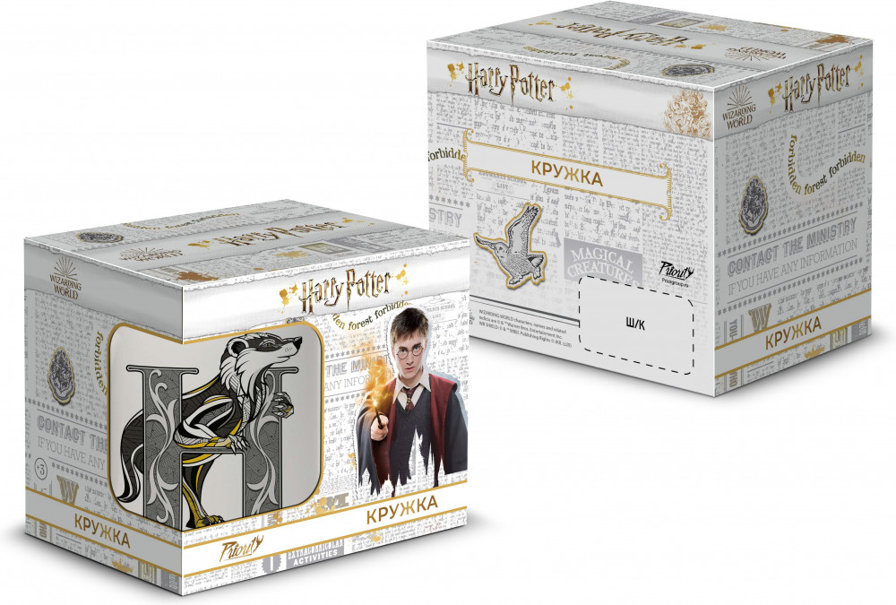Кружка «Пуффендуй буква» | Гарри Поттер | PrioritY
