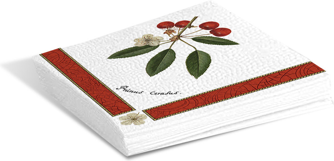 Набор салфеток бумажных «Вишня» | Дыхание Прованса | PrioritY
