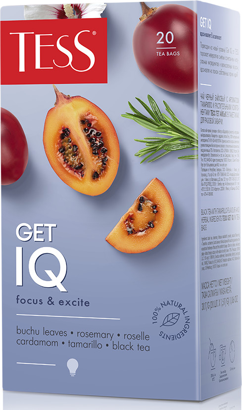 Чай черный байховый «Get IQ» | Tess
