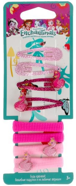 Набор резинок и заколок для волос | Enchantimals | Милая Леди