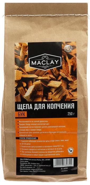 Щепа для копчения | Maclay