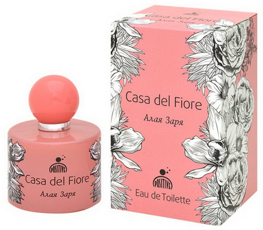Туалетная вода «Алая заря» | Casa Del Fiore | Positive Parfum