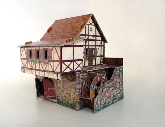 Водяная мельница | Умная бумага