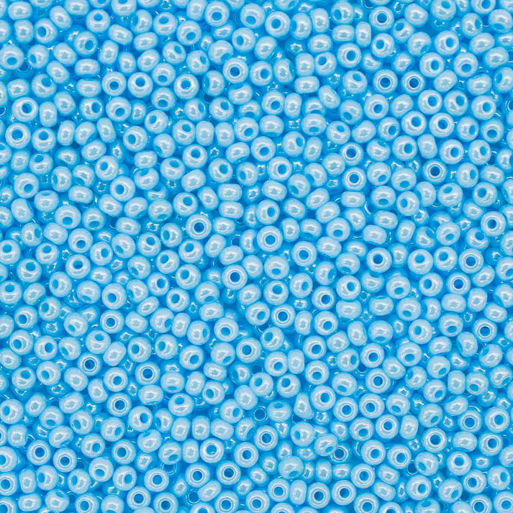 Бисер непрозрачный с покрытием | Preciosa