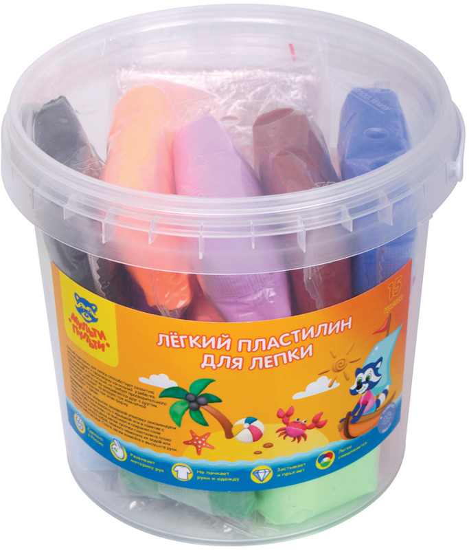 Пластилин легкий | Приключения Енота | Мульти-Пульти