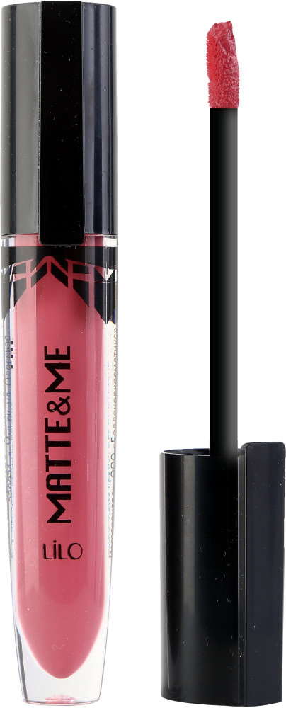 Помада для губ жидкая матовая, тон 212 Babe | Matte&me | LiLo