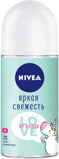 Дезодорант-антиперспирант роликовый «Love Be Unique» | NIVEA