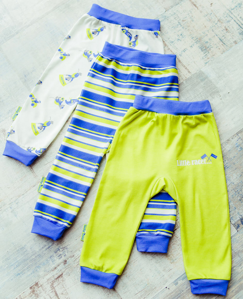 Комплект штанишек для мальчиков | Маленький гонщик | Lucky Child