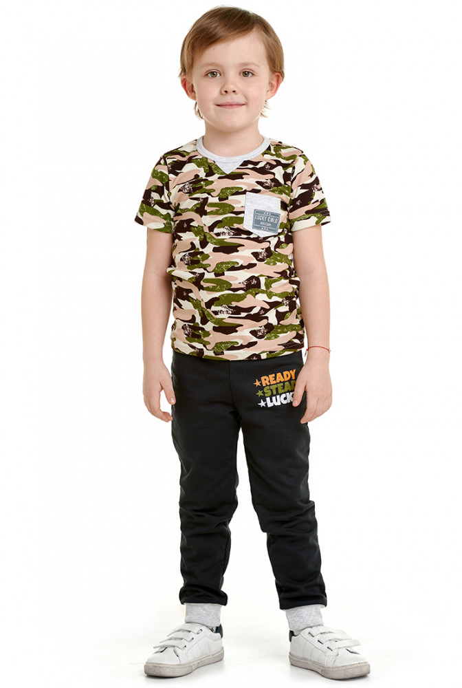 Футболка для мальчиков | Будь готов | Lucky Child