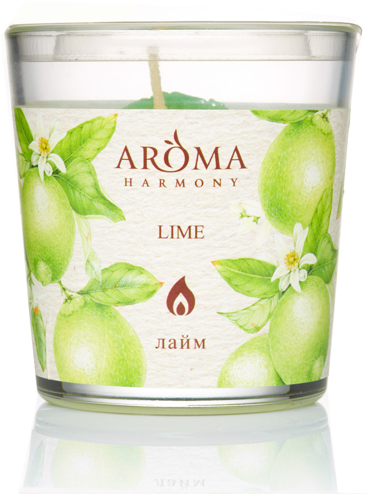 Свеча ароматическая «Лайм» | Aroma Harmony