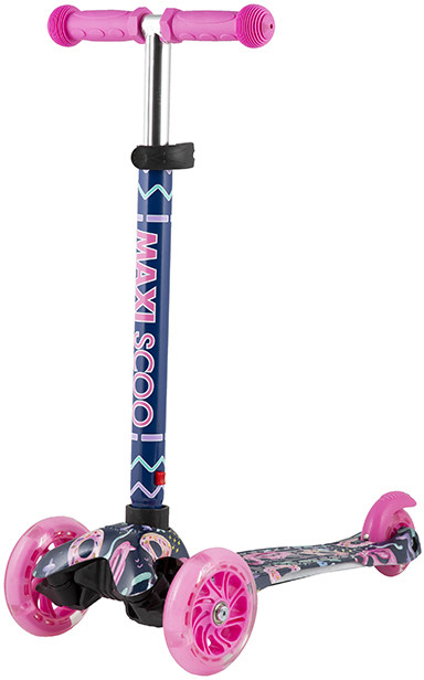 Самокат трехколесный «Фламинго» | Baby | Maxiscoo
