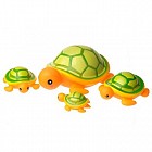Игрушка резиновая Дружная семейка Черепашки