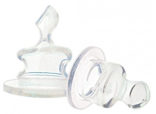 Соски силиконовые ортодонтичкские, медленный поток, 2 шт | Мир детства