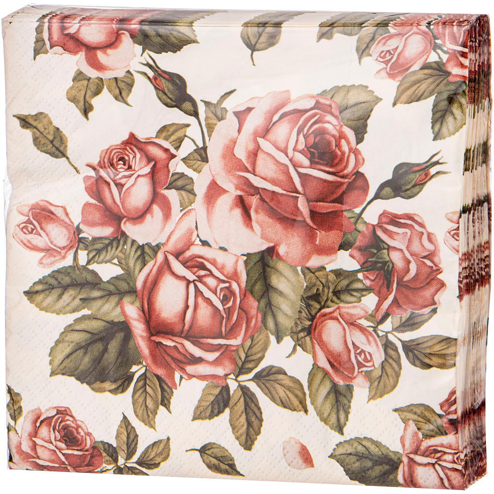 Набор салфеток бумажных «Корейская роза» | Корейская роза | Lefard