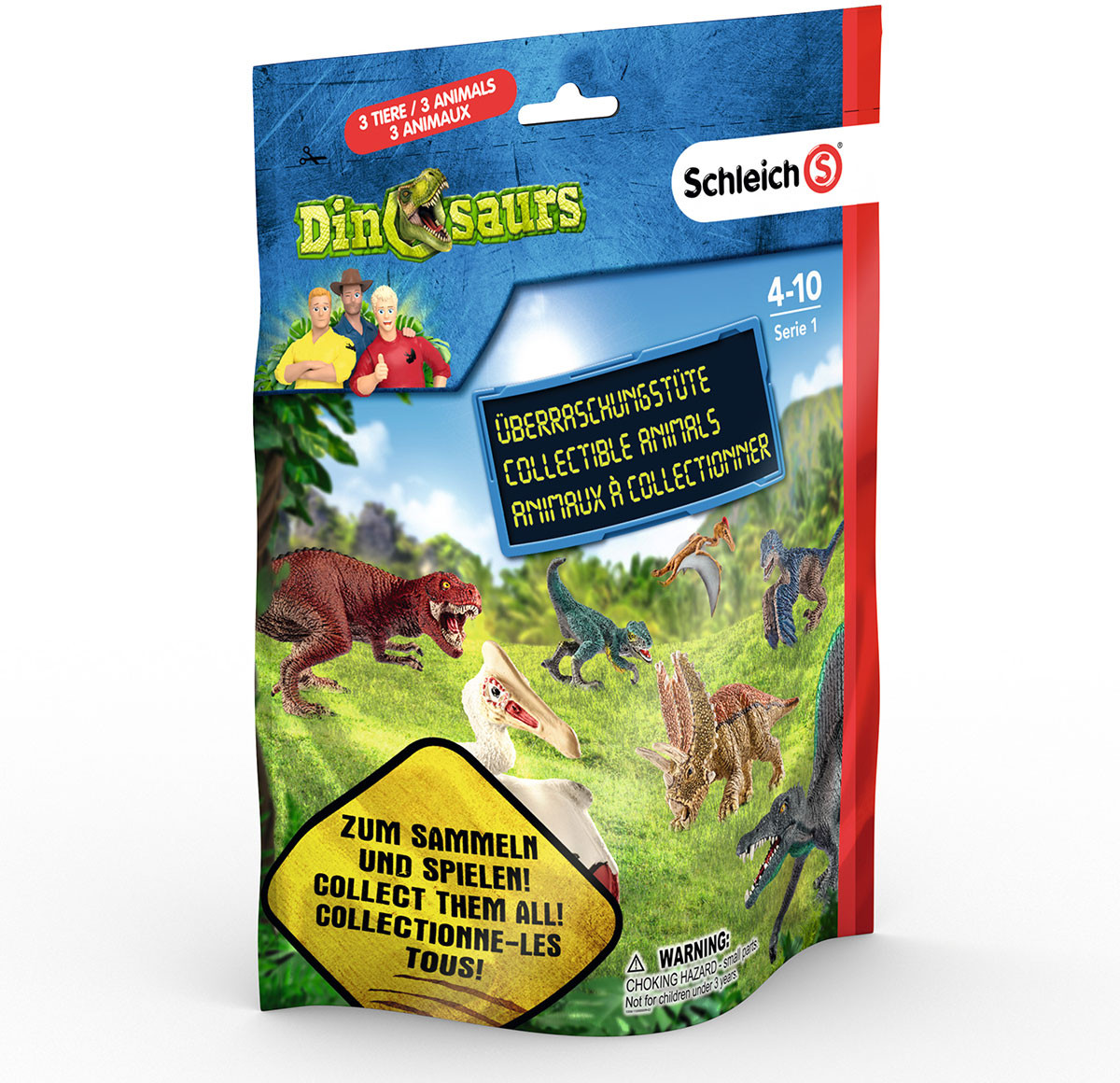 Пакетик-сюрприз «Dinosaurs» | Schleich
