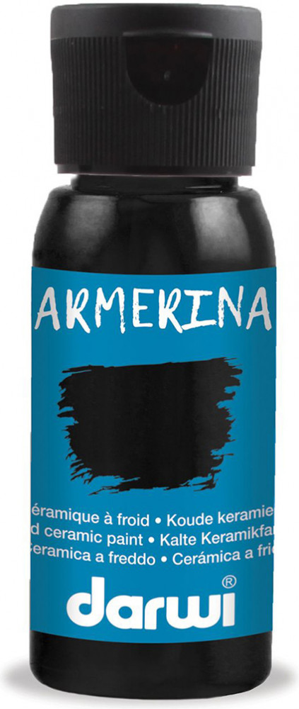 Краска для керамики «Armerina», черный | Darwi