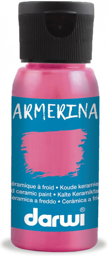 Краска для керамики «Armerina», розовый | Darwi