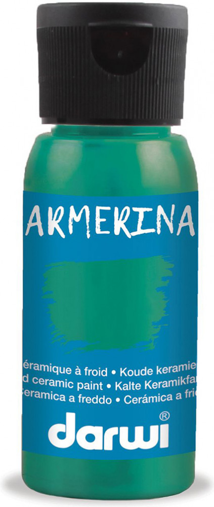 Краска для керамики «Armerina», зеленый темный | Darwi