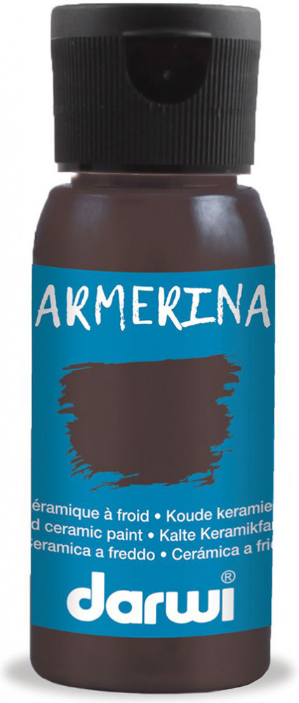 Краска для керамики «Armerina», темно-коричневый | Darwi