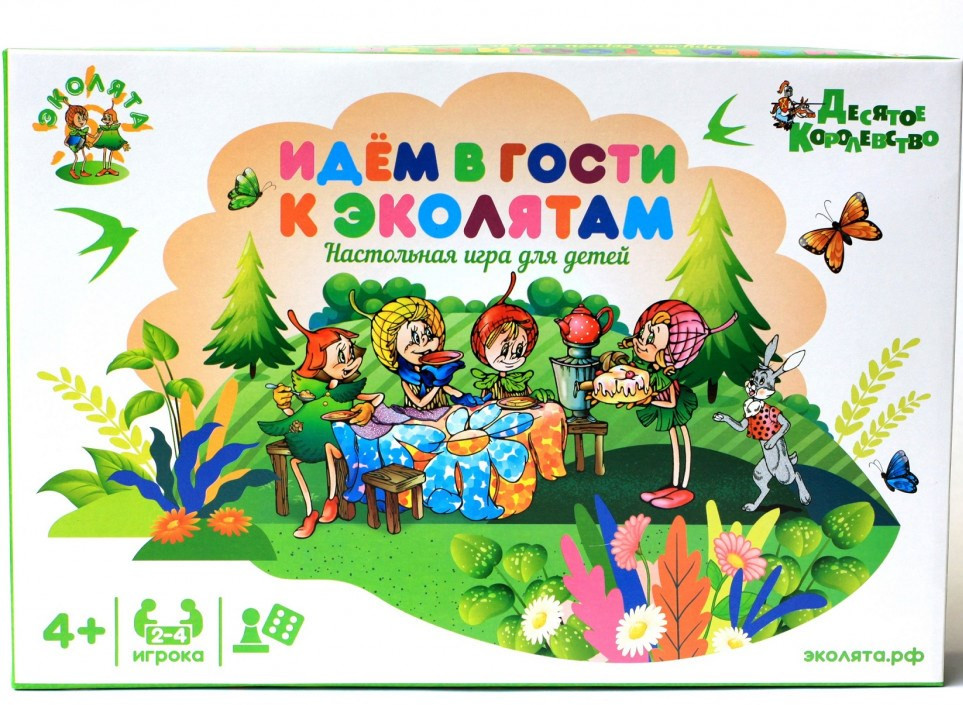 Игра настольная «Идем в гости к Эколятам» | Десятое королевство