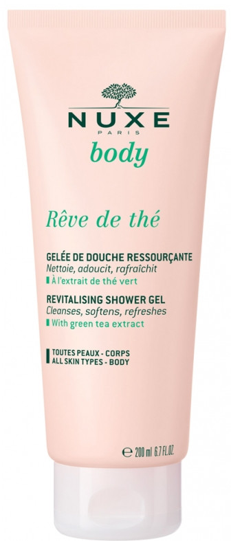 Гель для душа освежающий | Reve de the | Nuxe