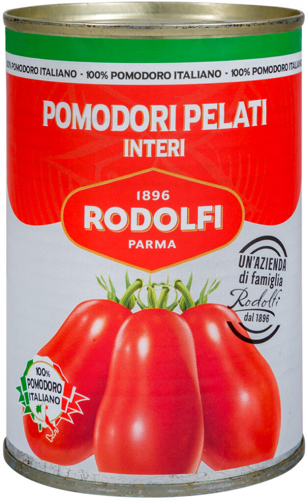 Томаты цельные очищенные | Rodolfi