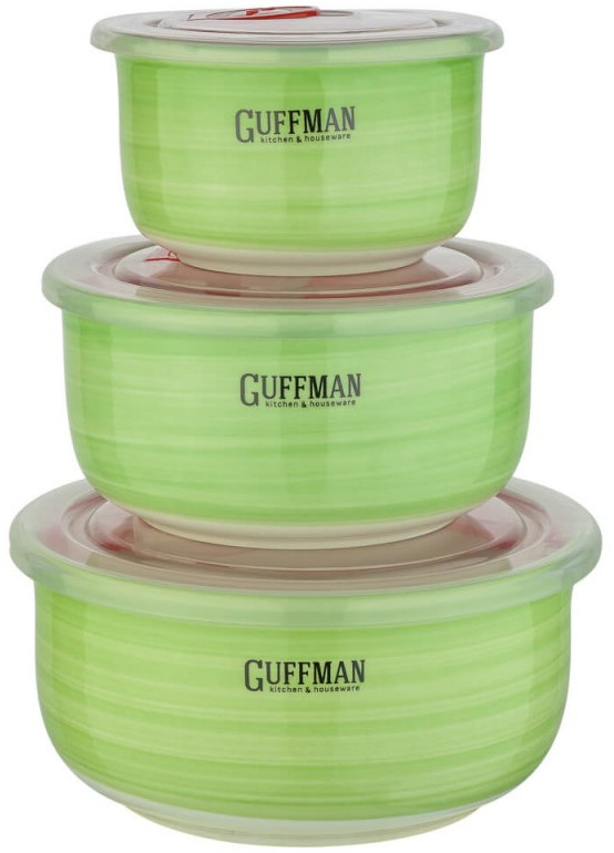 Набор контейнеров с вакуумной крышкой «Ceramics» | Ceramics | Guffman