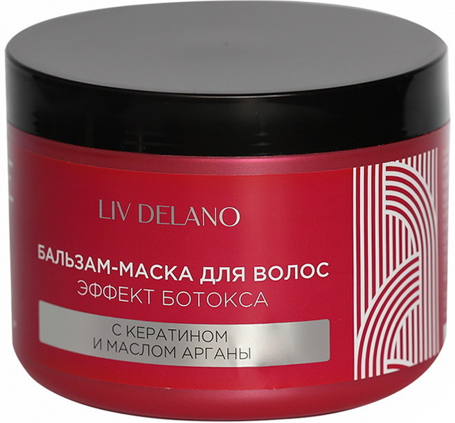Бальзам-маска для волос «Эффект ботокса» | Love my hair | Liv Delano