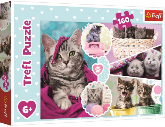 Пазл «Милые котята»