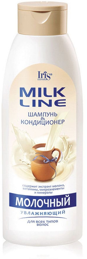 Шампунь-кондиционер «Молочный» | Milk Line | Iris Cosmetic